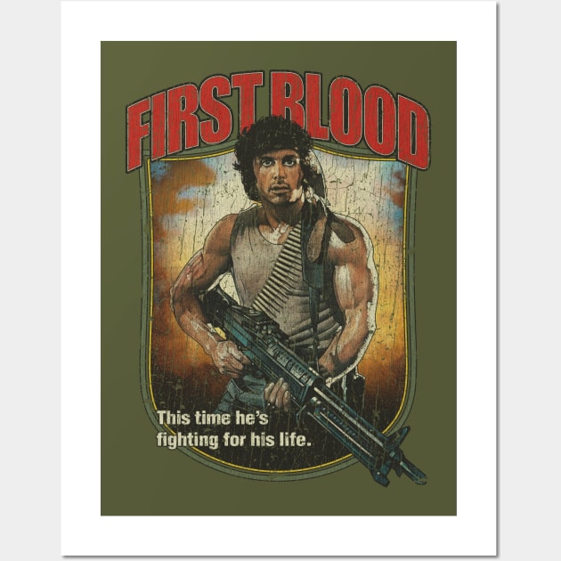First Blood 1982 Wall Art by JCD666